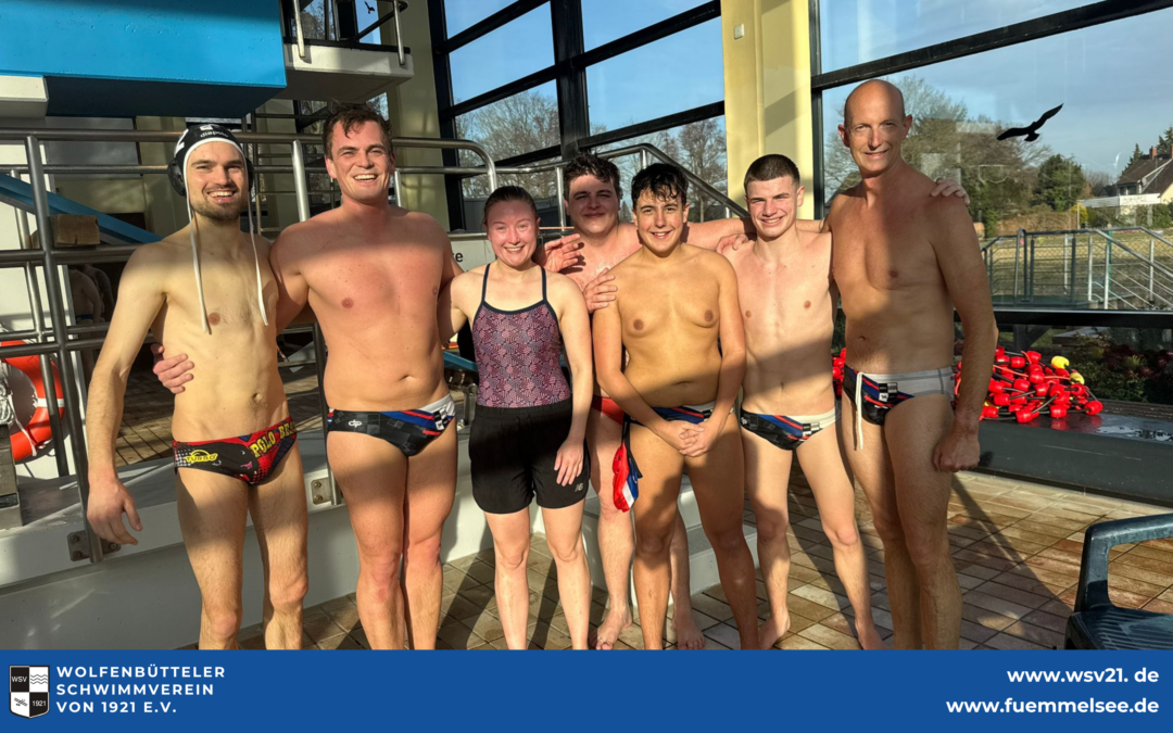Zweite Herren-Wasserballmannschaft des WSV 21 trotzt personeller Unterzahl und siegt in Wagenfeld